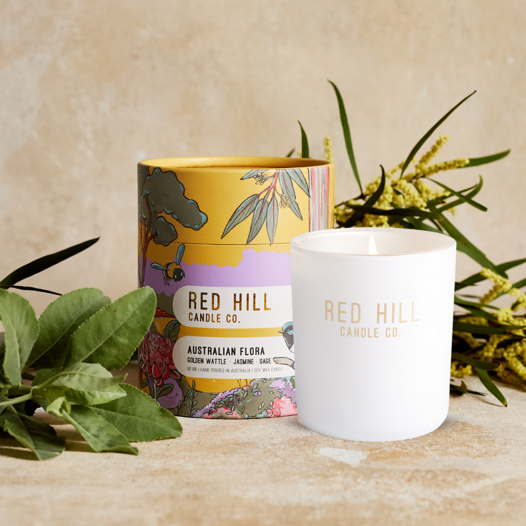 Australian Flora Soy Candle: Large