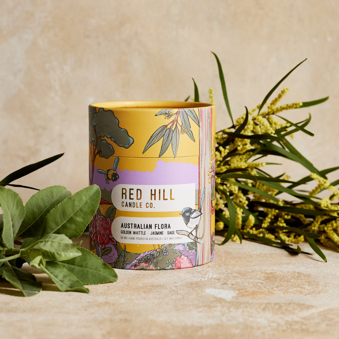 Australian Flora Soy Candle: Large