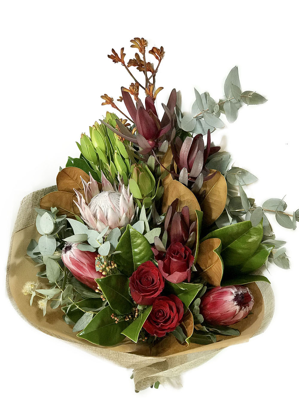 Australian Native & Rose Bouquet